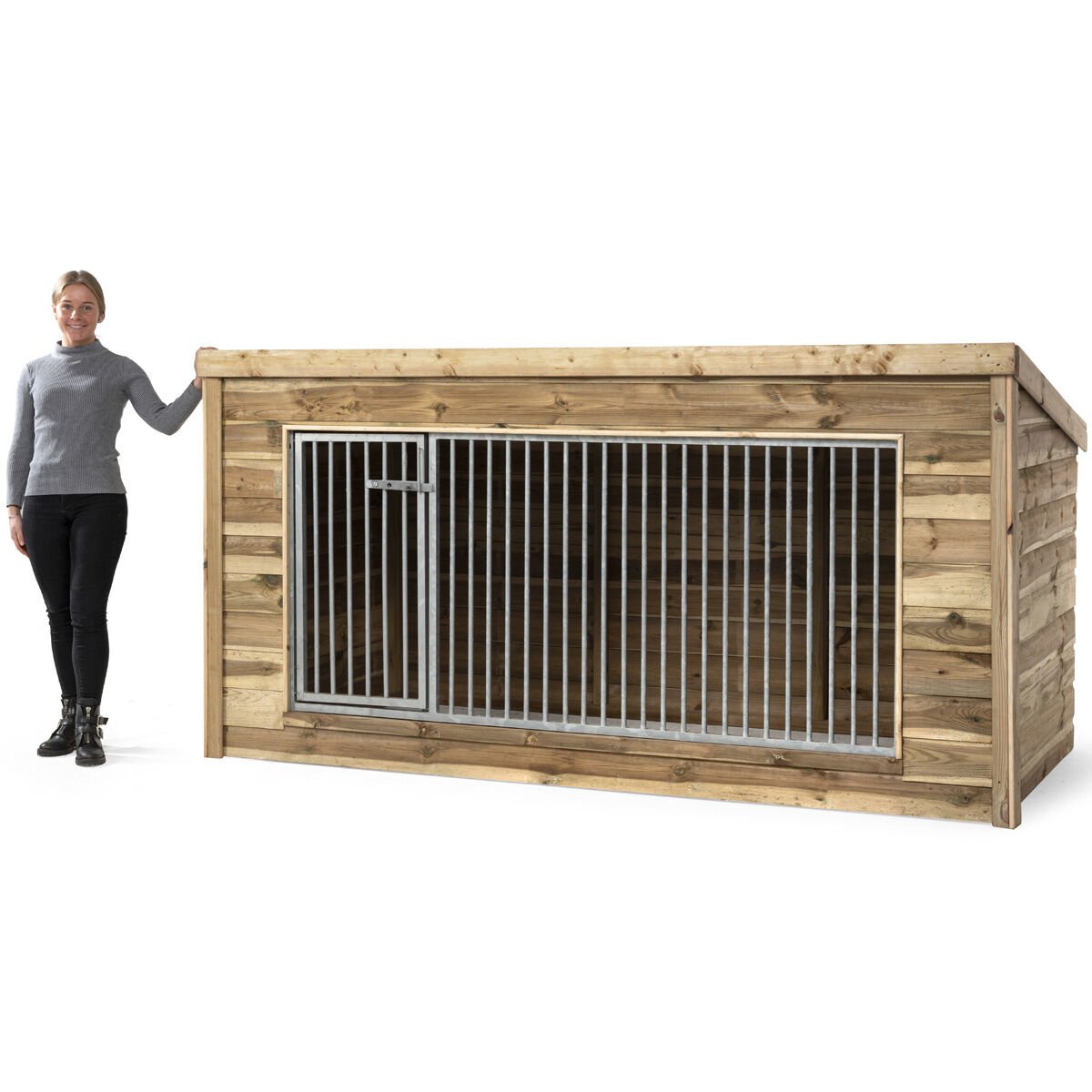 Voldux Luna  - Hondenkennel - 132x130x260 cm