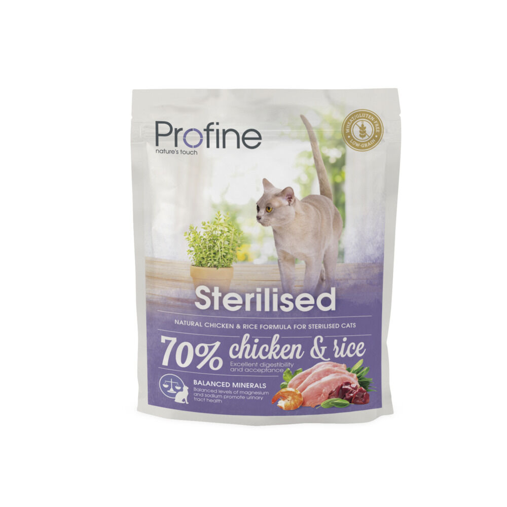 Profine Sterilised - Kattenvoer - 300 - rijst, kip Profine Sterilised - Kattenvoer - 300 - rijst, kip