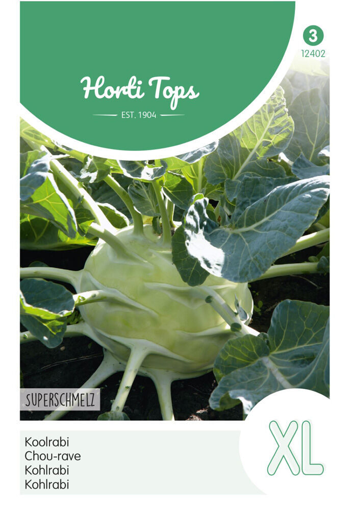 Hortitops Koolrabi Brassica oleracea convar. acephala var. gongylodes Superschmelz - Kool Hortitops Koolrabi Brassica oleracea convar. acephala var. gongylodes Superschmelz - Kool
