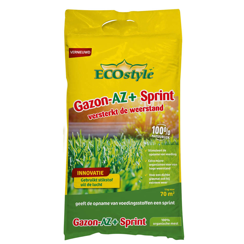 ECOstyle Gazon-AZ Sprint - Gazonmeststof - 70 m² - 5 kg