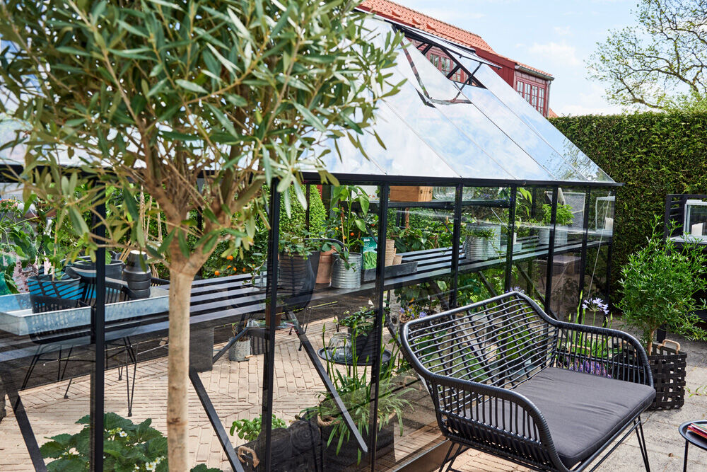 HALLS Qube 816 - Kweektafel - Zwart - 1x60x500 cm