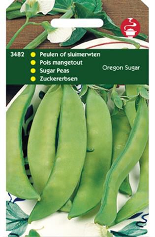 Hortitops Peulen Pisum sativum Oregon Sugar - Groentezaden Hortitops Peulen Pisum sativum Oregon Sugar - Groentezaden