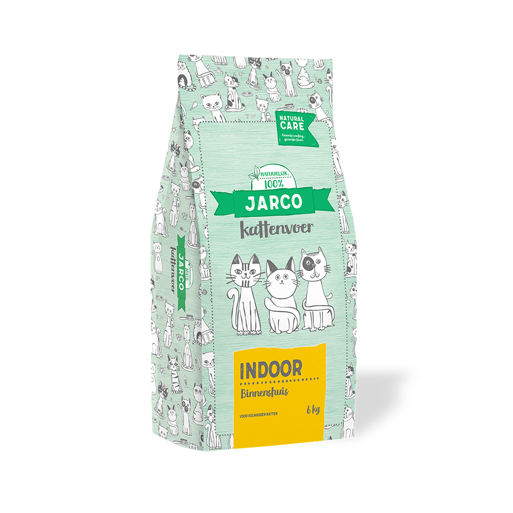 Jarco Natural Indoor - Kattenvoer - 6.00 - kip