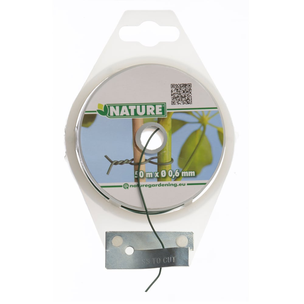 Nature Binddraad Geplastificeerd - Touw en Bindmaterialen - 14x8.5x13 cm - 5000 cm Nature Binddraad Geplastificeerd - Touw en Bindmaterialen - 14x8.5x13 cm - 5000 cm