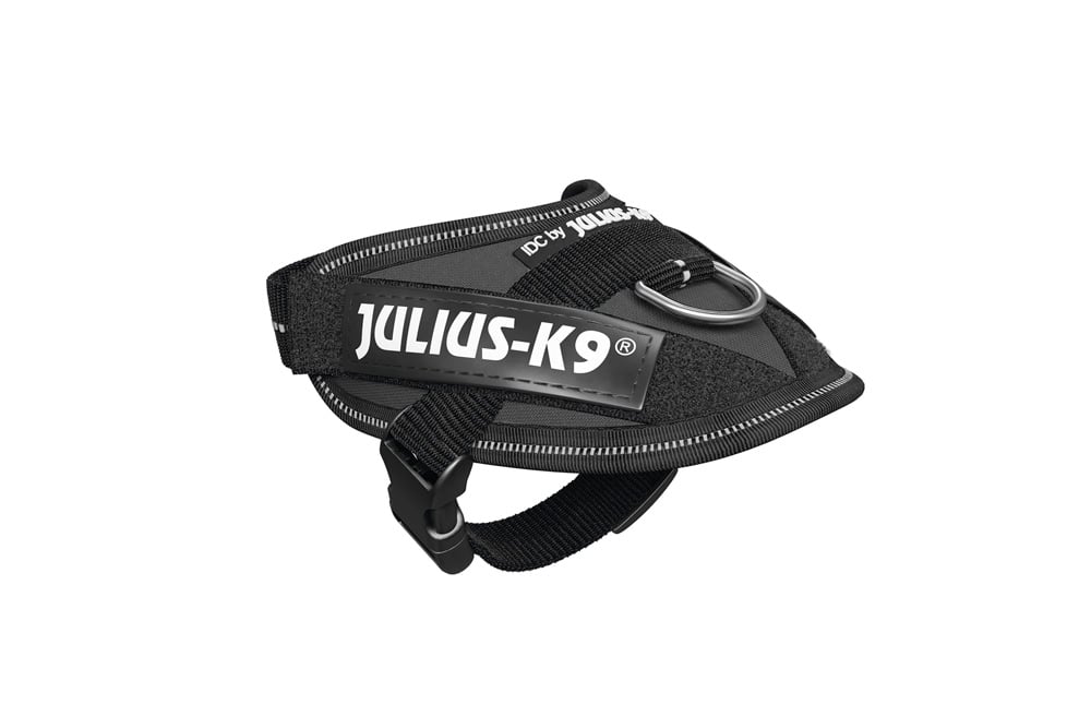 Julius K9 IDC - Hondentuig - 13.00 cm - Antraciet - 1.00 cm - Baby 1 - 15.00 cm