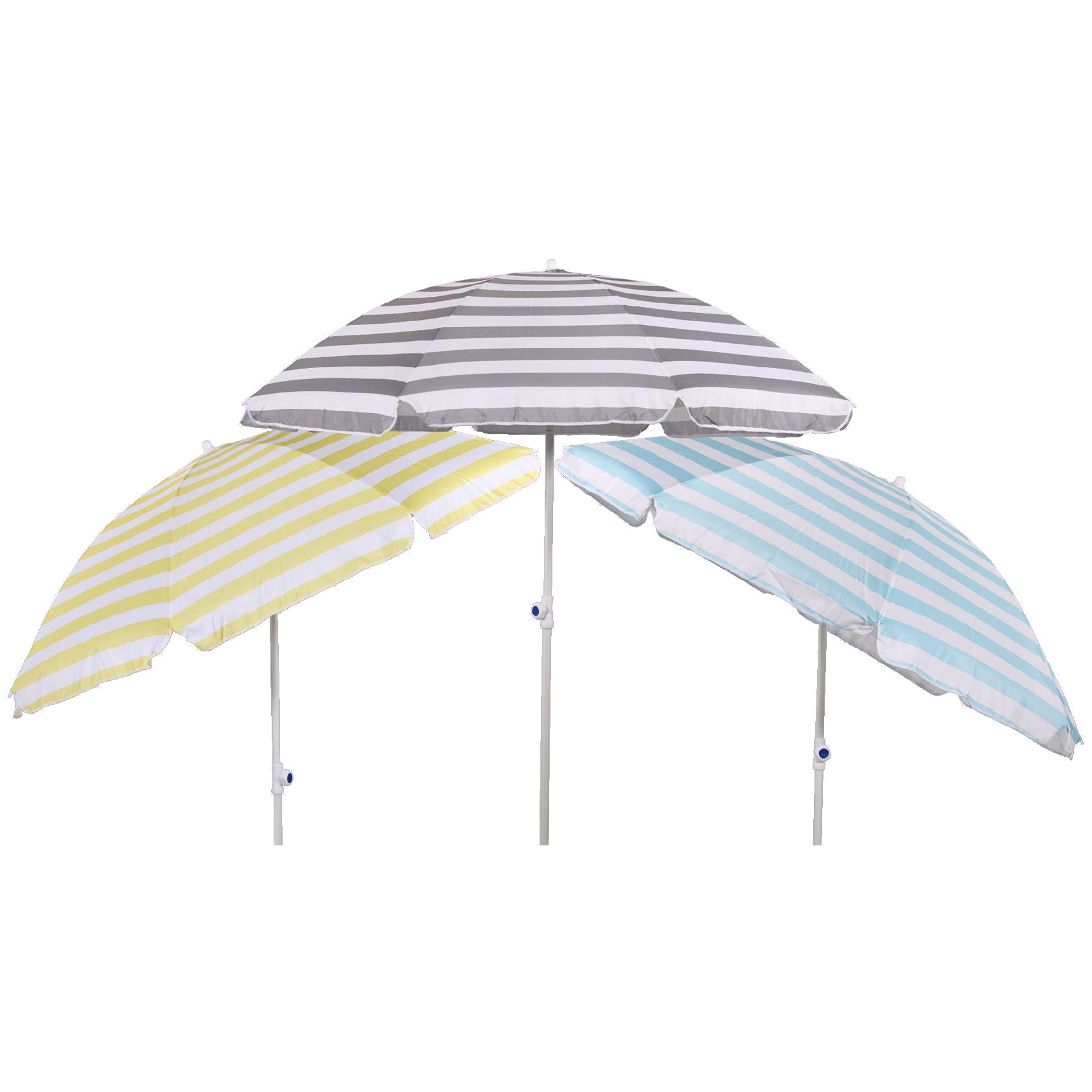 Lesli Living Libra Stokparasol - Parasol - Streep - 200 cm Lesli Living Libra Stokparasol - Parasol - Streep - 200 cm