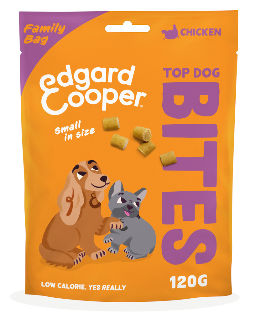Edgard en Cooper Bites Adult Small - Hondensnack - 120 - kip - S Edgard en Cooper Bites Adult Small - Hondensnack - 120 - kip - S