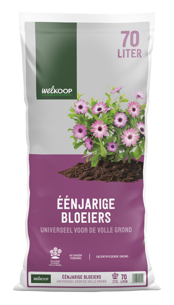 Welkoop Eenjarige bloeiers Universeel - Potgrond - 70 Welkoop Eenjarige bloeiers Universeel - Potgrond - 70
