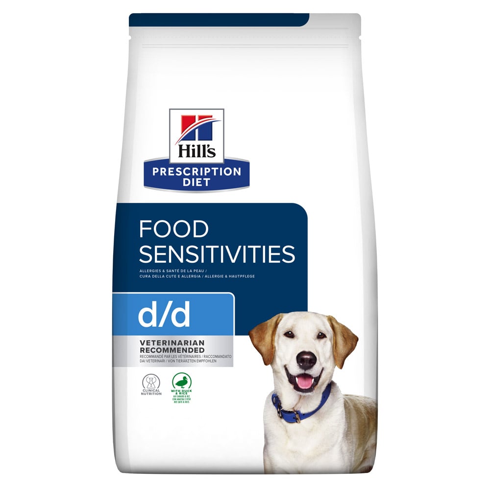 Hill's Prescription Diet D/D - Hondenvoer veterinair - 12.00 - rijst, eend