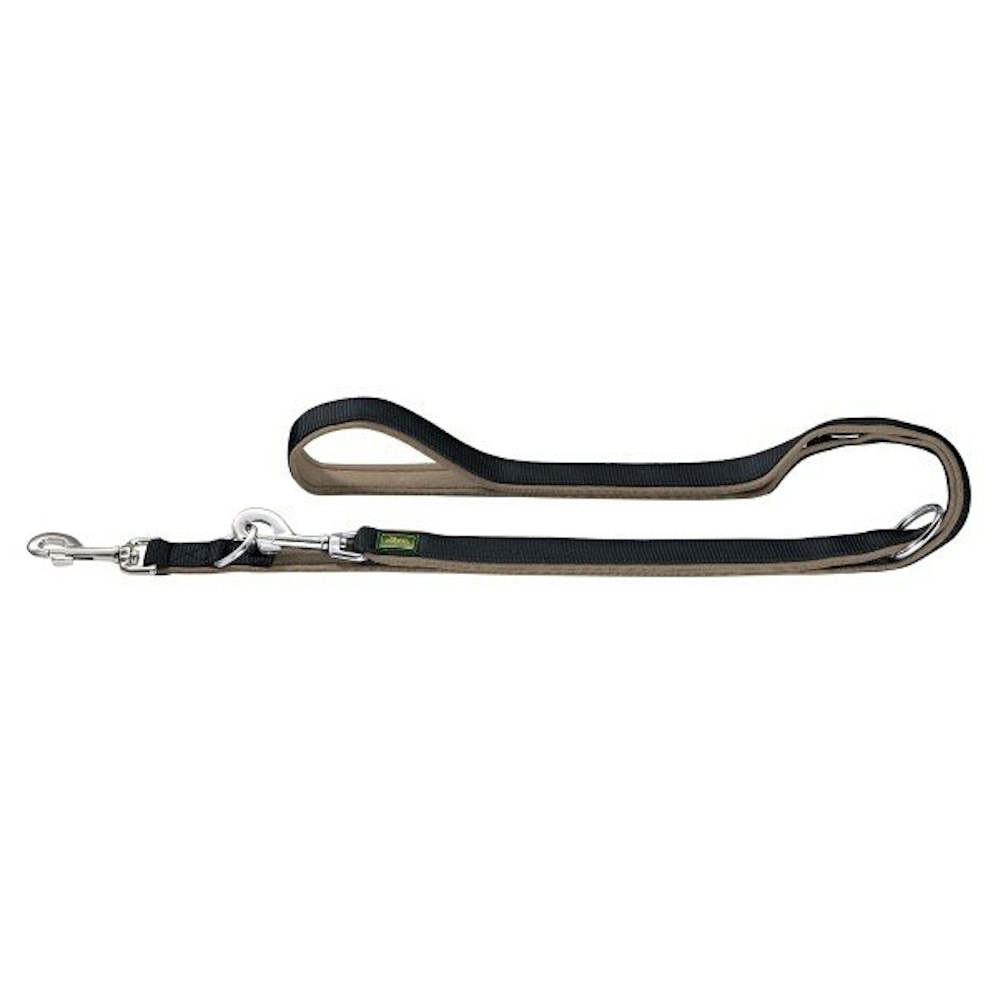 Hunter Vario Plus lijn - Hondenriem - Bruin - 200 cm Hunter Vario Plus lijn - Hondenriem - Bruin - 200 cm