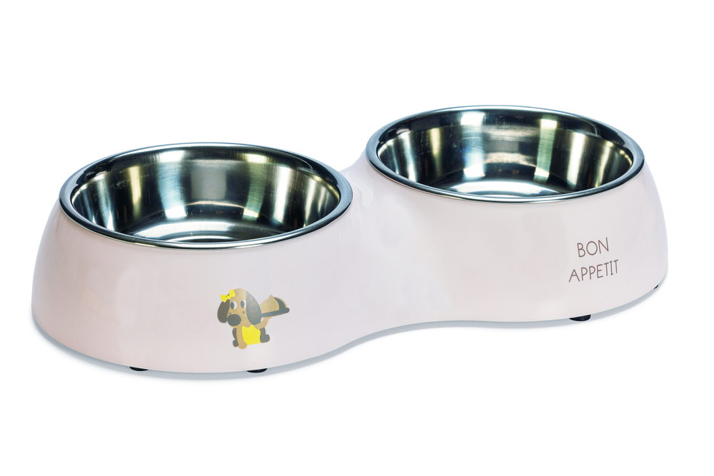 Beeztees Binky  Dinerset - Puppy Voer & Drinkbak - Roze - 34 cm
