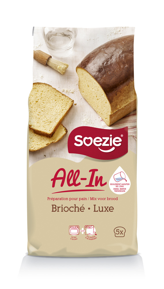 Soezie All-in-mix Luxebrood - Broodmeel - 2.5 Soezie All-in-mix Luxebrood - Broodmeel - 2.5
