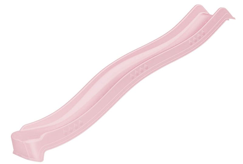 Swing King - Glijbaan - Pastel Roze - Kunststof - 265 cm Swing King - Glijbaan - Pastel Roze - Kunststof - 265 cm