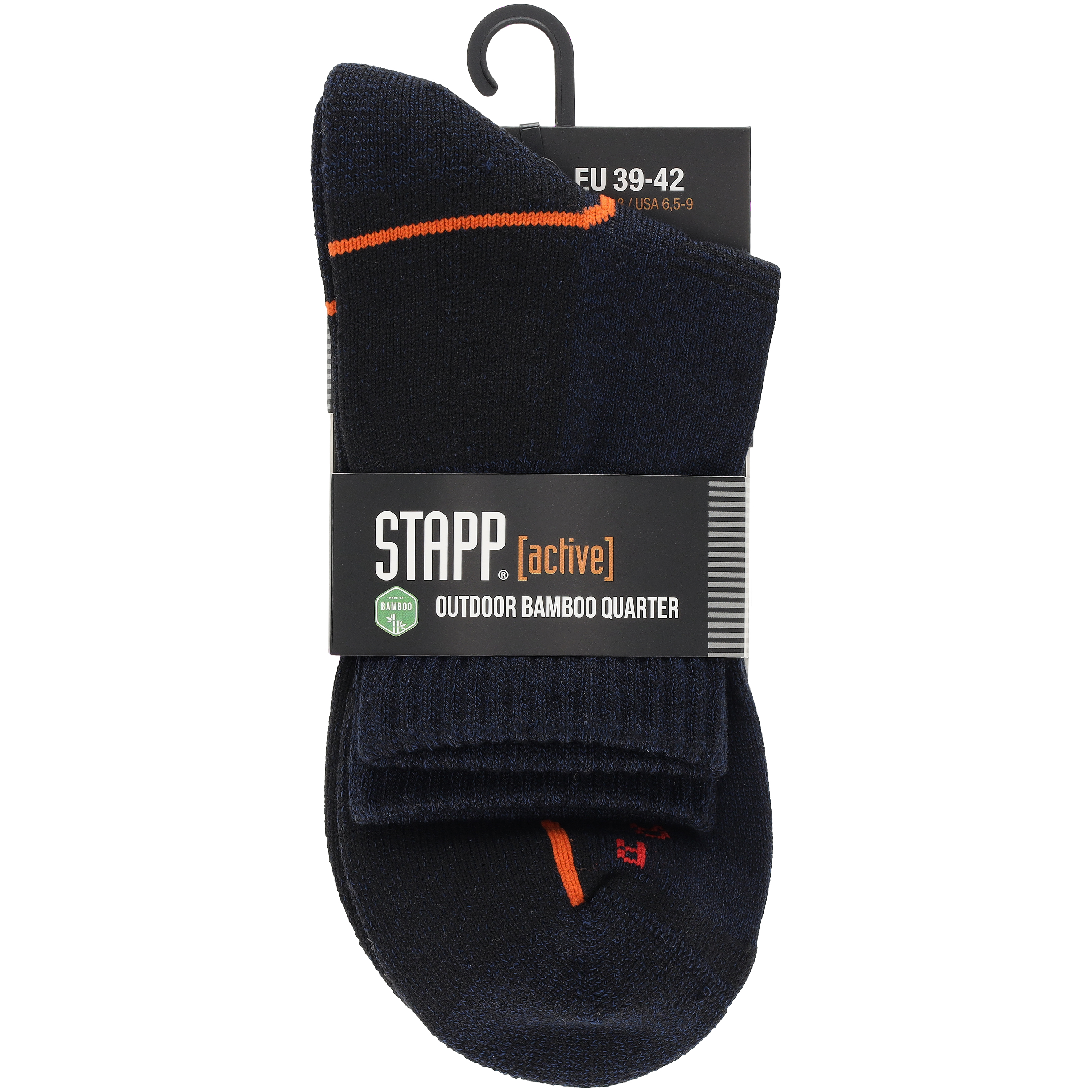 STAPP Bamboo Quarter  - Wandelsokken - Blauw - 35-38 STAPP Bamboo Quarter  - Wandelsokken - Blauw - 35-38