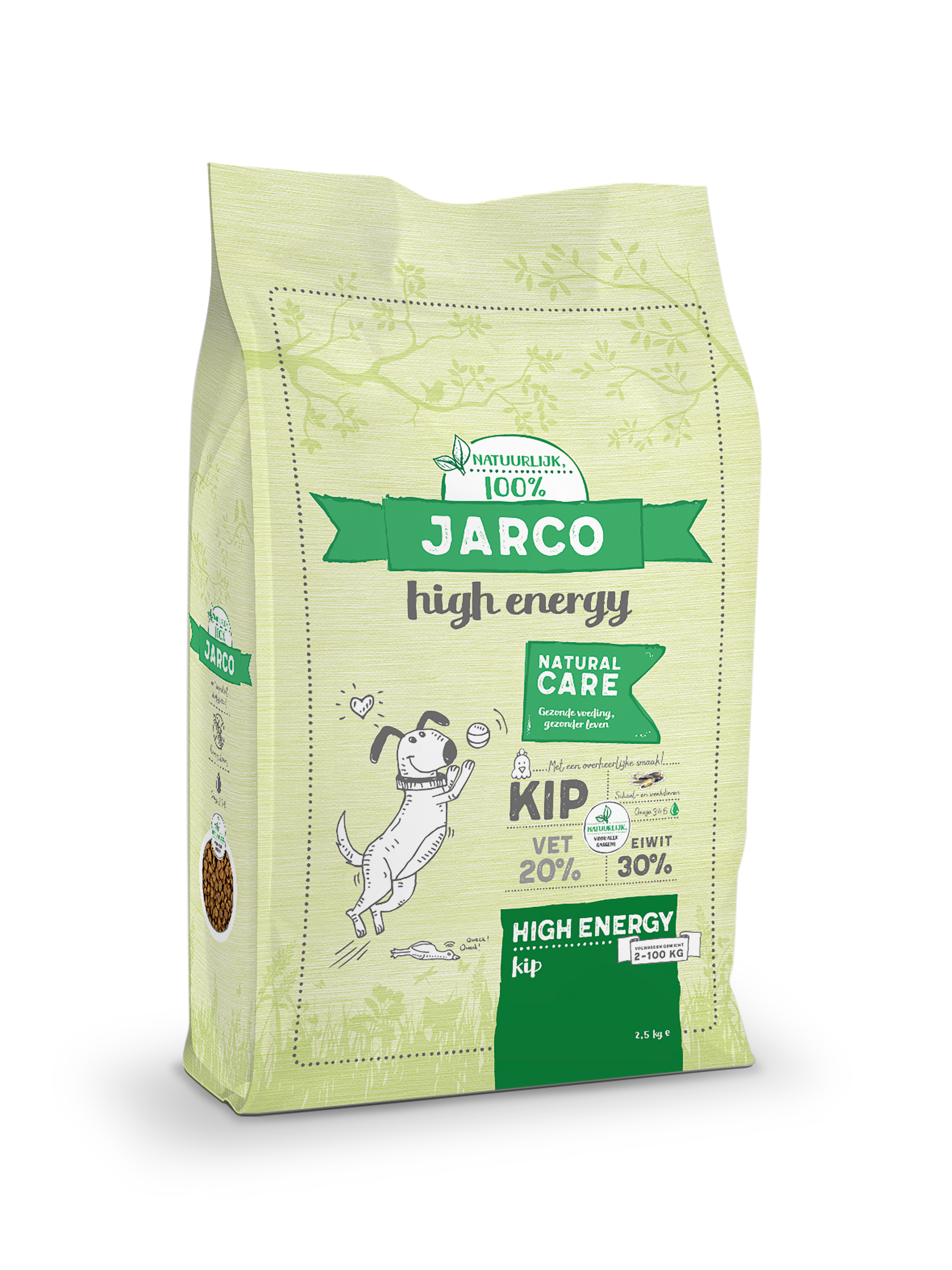 Jarco Dog Energy - Hondenvoer - 12500 - kip Jarco Dog Energy - Hondenvoer - 12500 - kip