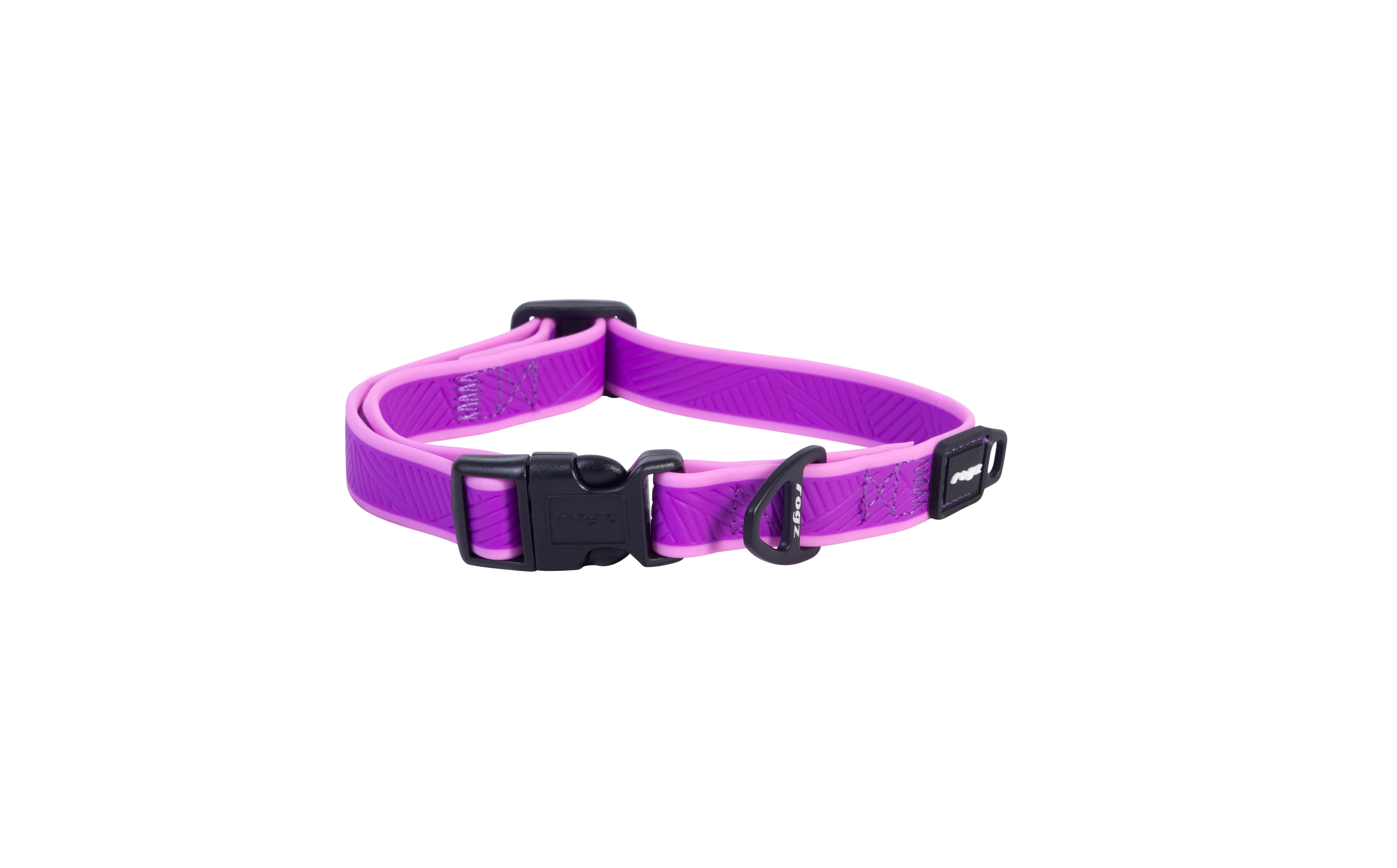Rogz Beltz Amphibian - Halsband Hond - Paars - M Rogz Beltz Amphibian - Halsband Hond - Paars - M