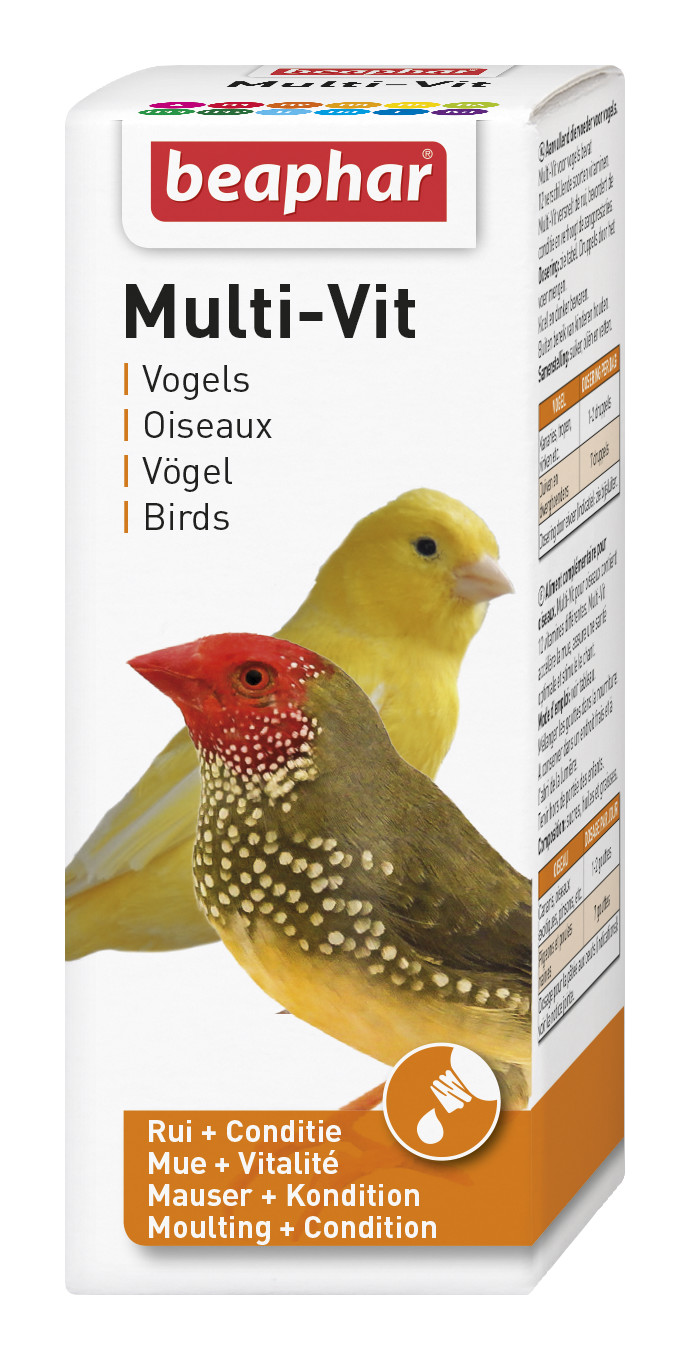 Beaphar - Multi-Vitamine Vogels - 50 Beaphar - Multi-Vitamine Vogels - 50