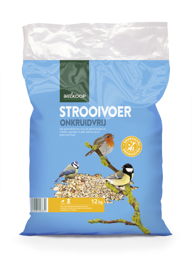 Welkoop Strooivoer Onkruidvrij - Tuinvogelvoer - 12 - Onkruidvrij Welkoop Strooivoer Onkruidvrij - Tuinvogelvoer - 12 - Onkruidvrij