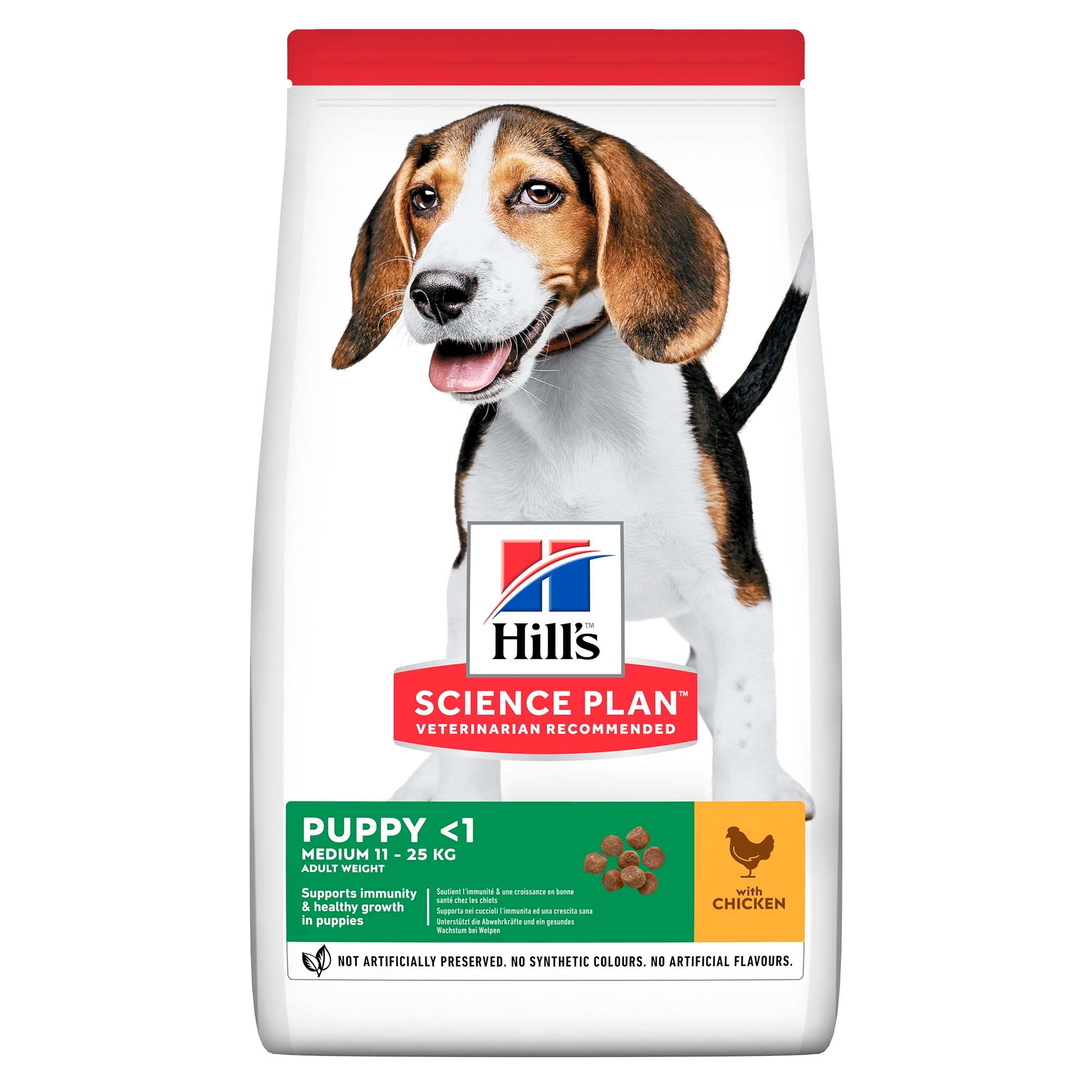 Hill's Science Plan Puppy Healty Development Medium - Hondenvoer - 12 - kip Hill's Science Plan Puppy Healty Development Medium - Hondenvoer - 12 - kip