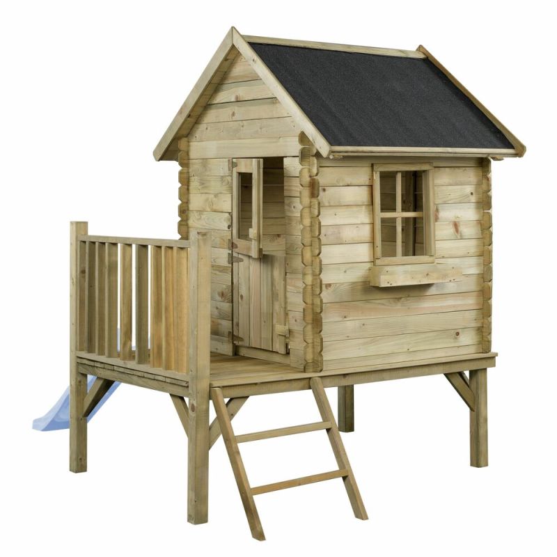 Swing King Camilla - Speelhuisje - Blauw - Hout Swing King Camilla - Speelhuisje - Blauw - Hout