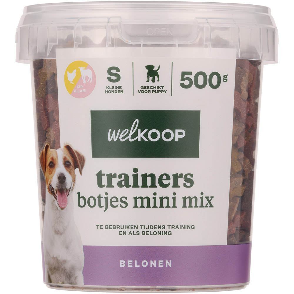 Welkoop - Trainers Botjes Mini Mix - 500 - lam, kip Welkoop - Trainers Botjes Mini Mix - 500 - lam, kip