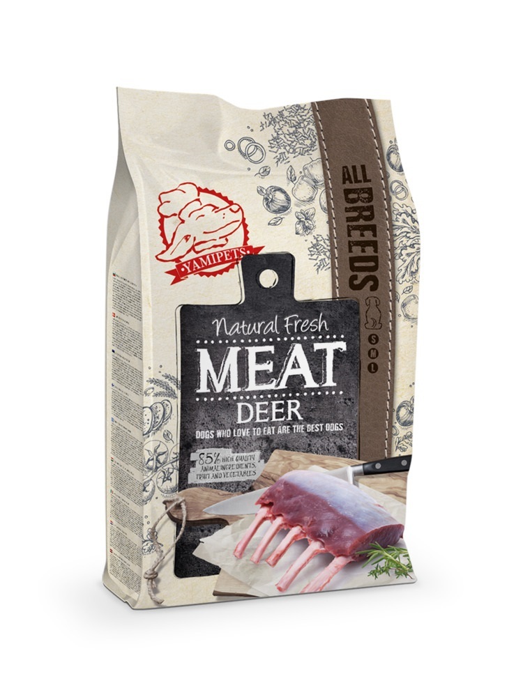 Natural Fresh Meat Adult - Hondenvoer - 12 - hert Natural Fresh Meat Adult - Hondenvoer - 12 - hert
