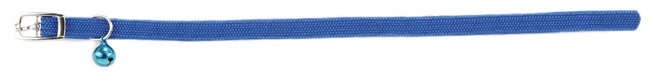 Beeztees - Kattenhalsband - 29 cm - Blauw - 6 mm Beeztees - Kattenhalsband - 29 cm - Blauw - 6 mm