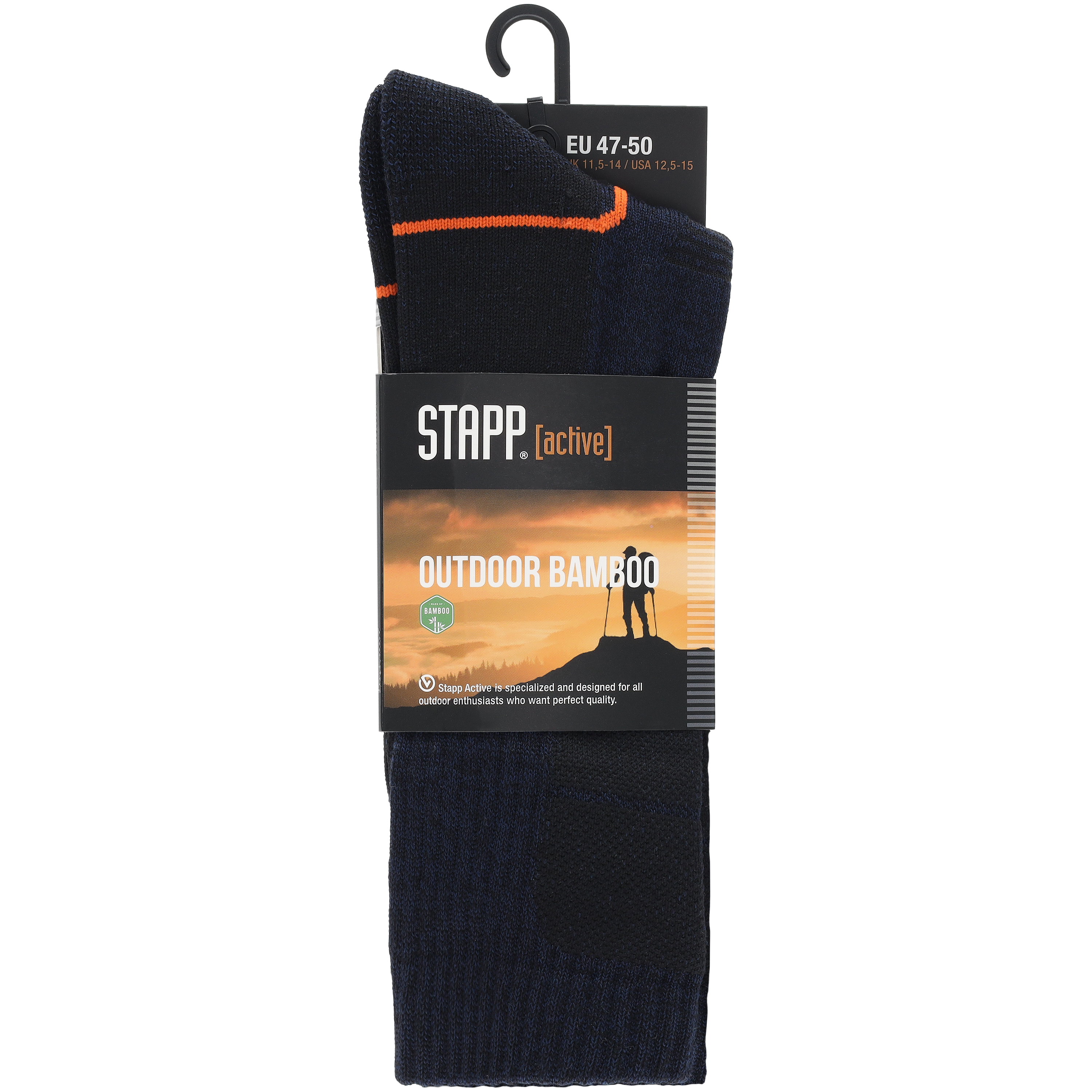 STAPP Outdoor bamboo  - Wandelsokken - Blauw - 35-38 STAPP Outdoor bamboo  - Wandelsokken - Blauw - 35-38