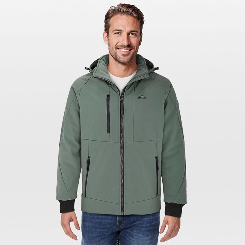 Kjelvik Duke - Softshell jas - 2XL - Groen Kjelvik Duke - Softshell jas - 2XL - Groen