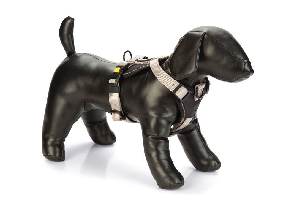Beeztees Premium Parinca - Y-tuig Hond - grijs - 20 mm - 42 tot 46 cm - 46 cm Beeztees Premium Parinca - Y-tuig Hond - grijs - 20 mm - 42 tot 46 cm - 46 cm