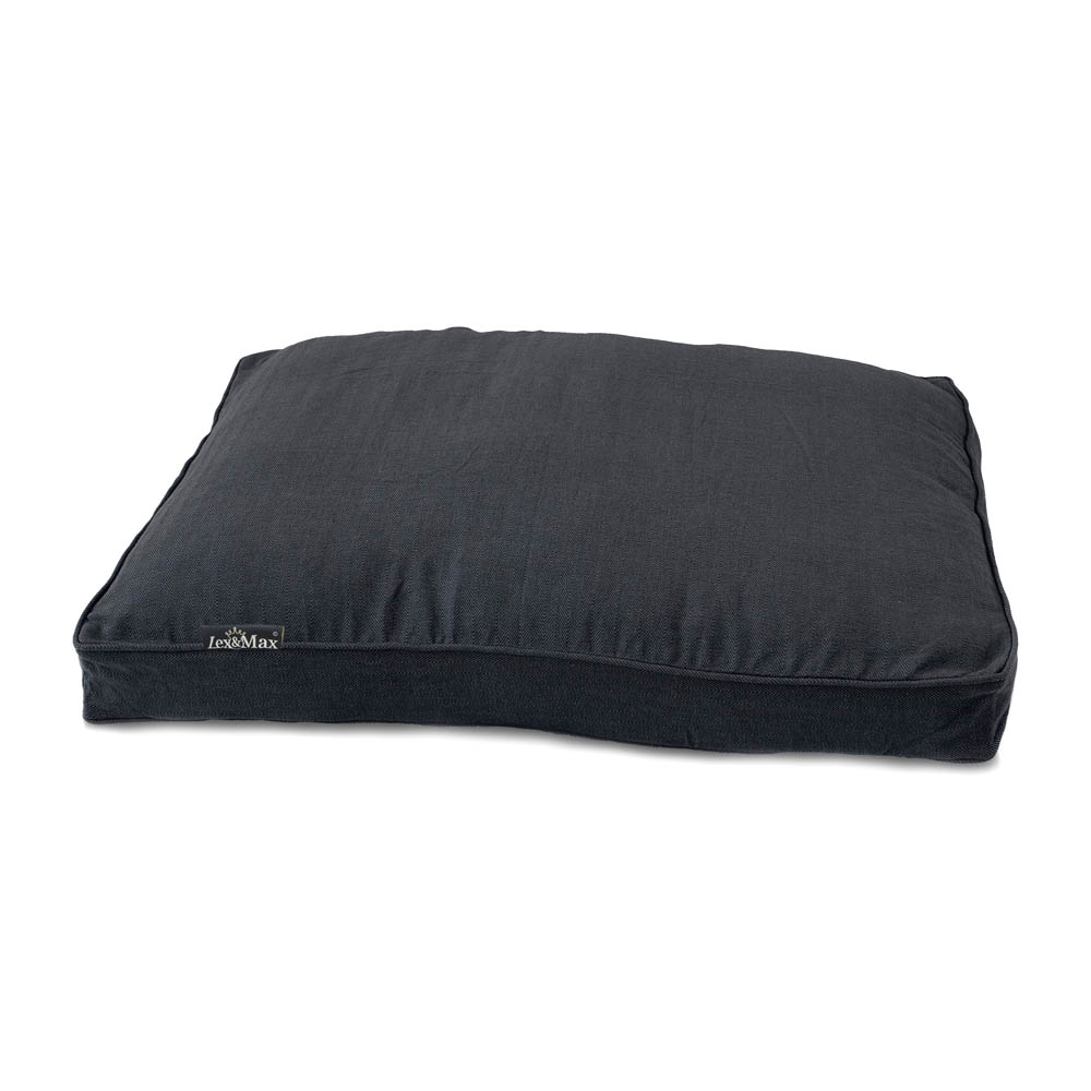 Lex & Max Maxima - Boxbed Hond - Grijs - 65x90x14 cm - S Lex & Max Maxima - Boxbed Hond - Grijs - 65x90x14 cm - S