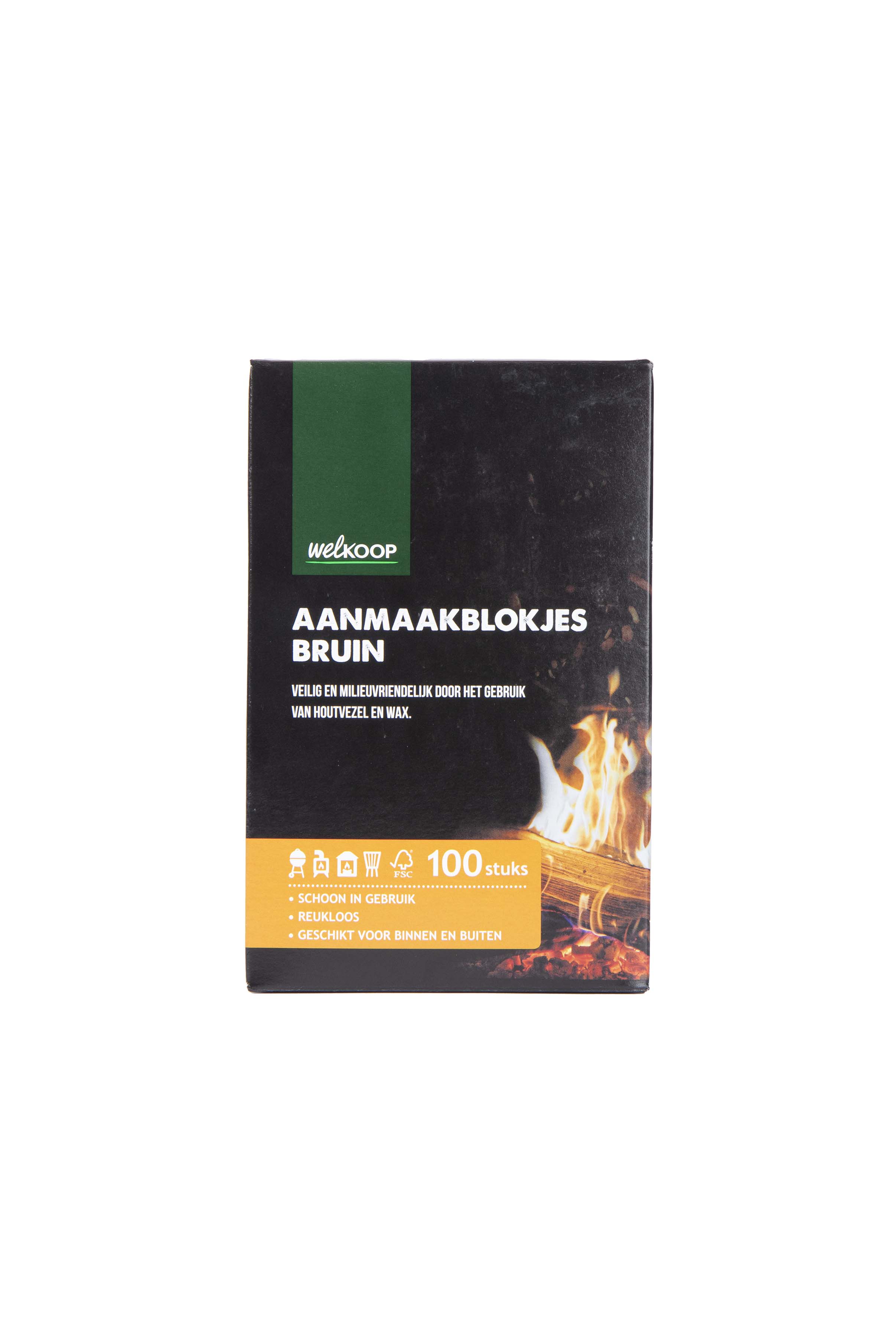 Welkoop - Aanmaakblokjes - 100 Welkoop - Aanmaakblokjes - 100