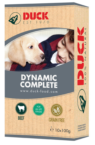 Duck Dynamiek Compleet - Hondenvoer - 1.00 - rund