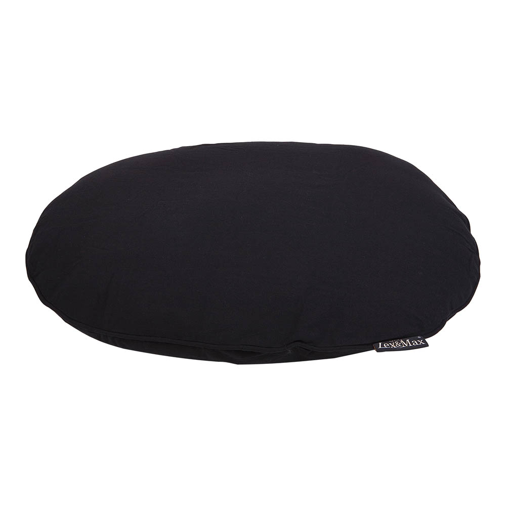Lex & Max Tivoli - Hondenkussen - Zwart - 17x108x65 cm