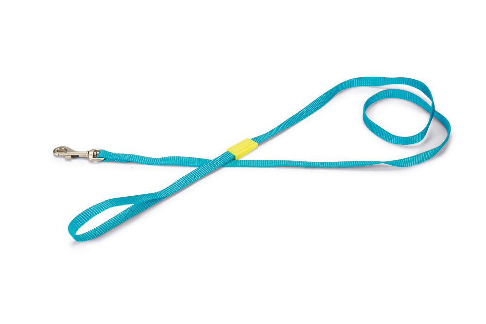 Beeztees Uni - Hondenriem - lichtblauw - 1 cm - 120 cm Beeztees Uni - Hondenriem - lichtblauw - 1 cm - 120 cm