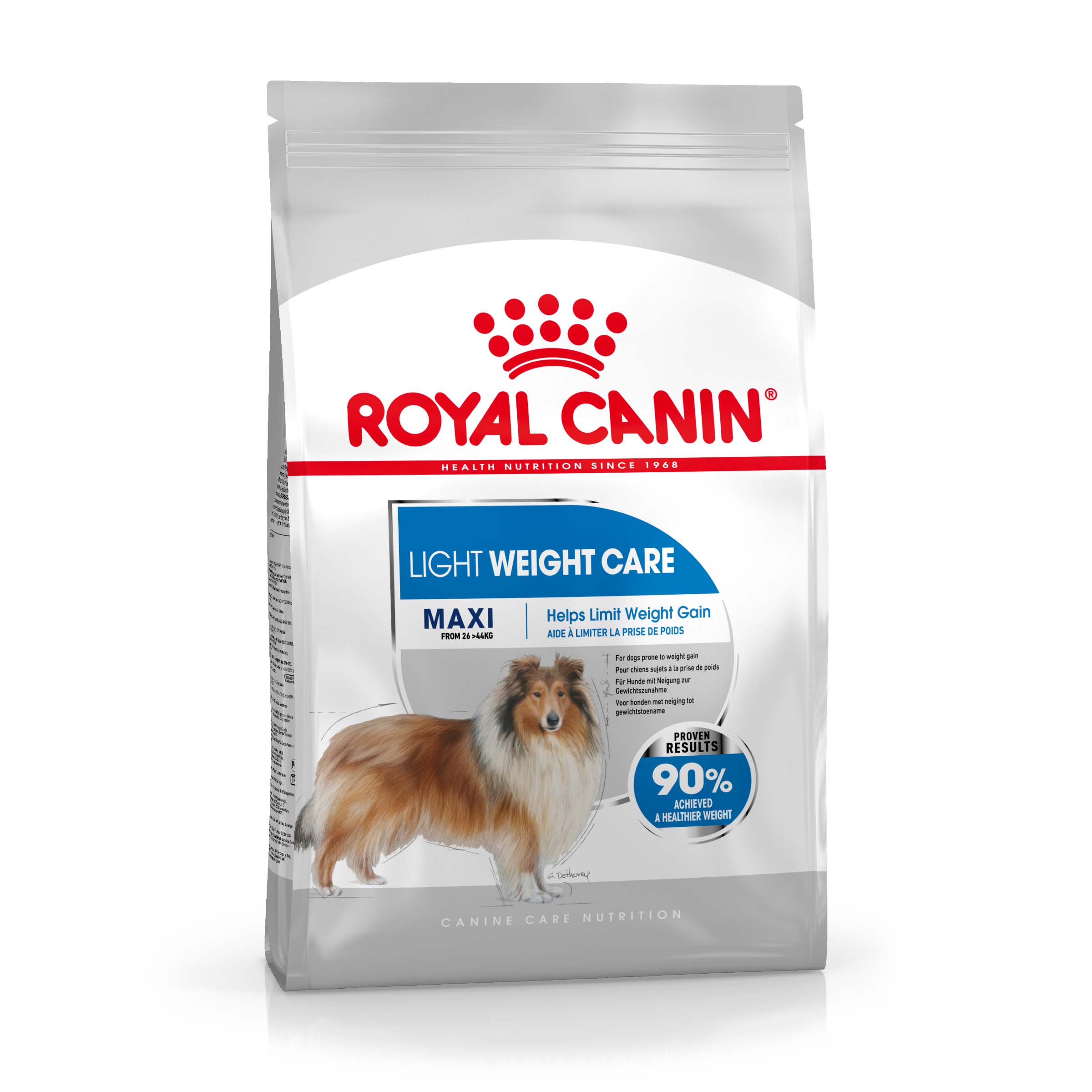 Royal Canin Light Weight Care Maxi Adult - Hondenvoer - 12 - gevogelte