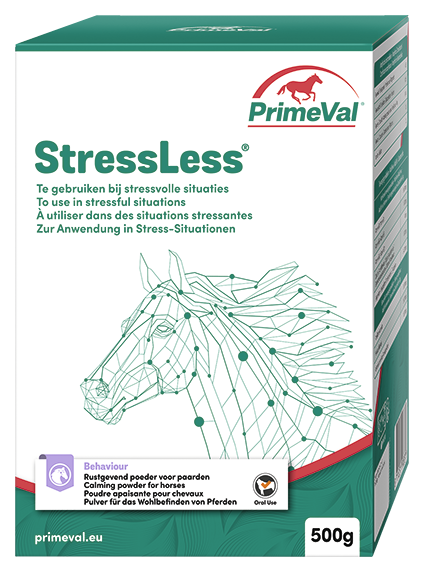 Primeval Stressless Poeder - Kalmeringssupplement - Paard - 500 Primeval Stressless Poeder - Kalmeringssupplement - Paard - 500