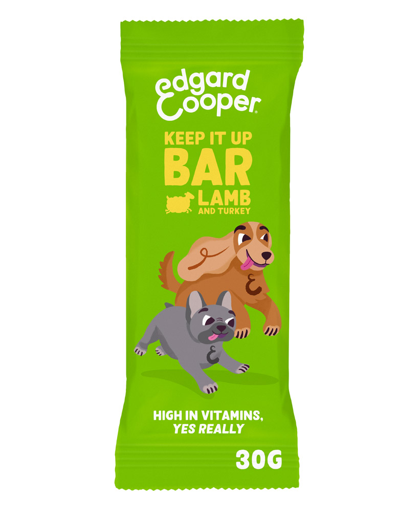 Edgard en Cooper Bar Adult - Hondensnack - 12.80 cm - 30.00 - 6.10 cm - kalkoen, lam - 1.20 cm