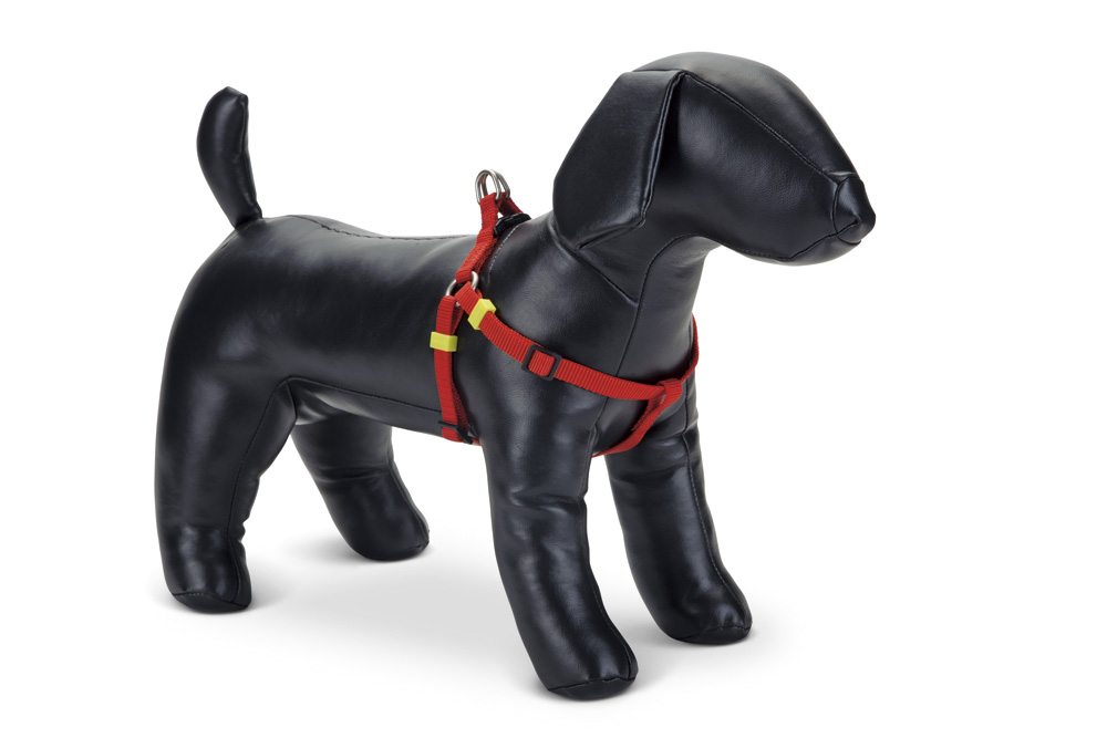 Beeztees Uni - Hondentuig - rood - 26 tot 40 cm Beeztees Uni - Hondentuig - rood - 26 tot 40 cm