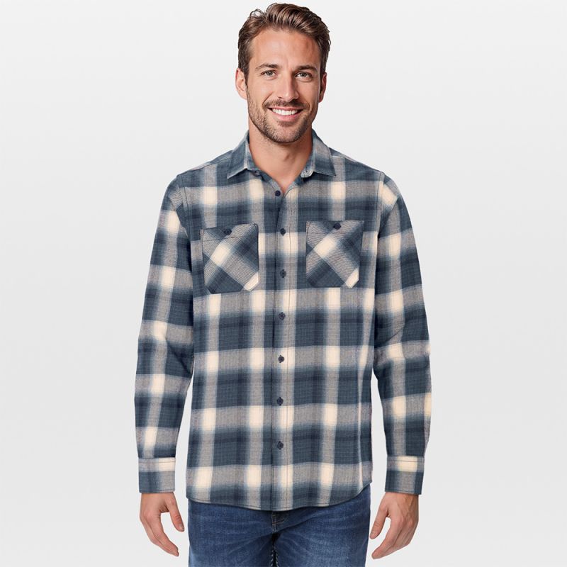 Veleste Tren - Overhemd - 2XL - Blauw Veleste Tren - Overhemd - 2XL - Blauw