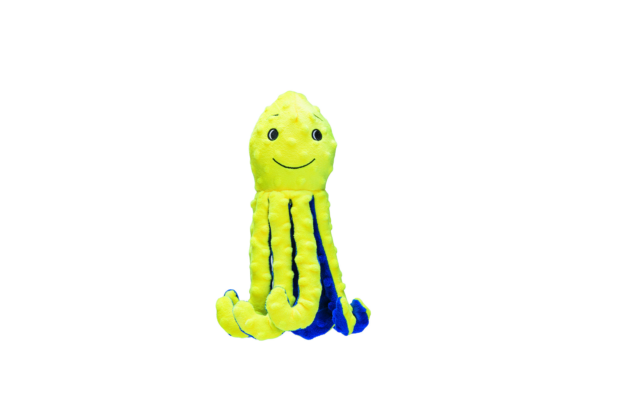 Beeztees Octopus Amy - Knuffel - Hondenspeeltje - Geel - 7.5x8.5x25 cm Beeztees Octopus Amy - Knuffel - Hondenspeeltje - Geel - 7.5x8.5x25 cm