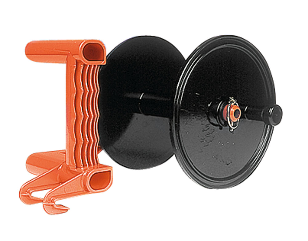 Gallagher - Haspel - 34.5 cm - Zwart / oranje - 20 cm - 40000 cm Gallagher - Haspel - 34.5 cm - Zwart / oranje - 20 cm - 40000 cm