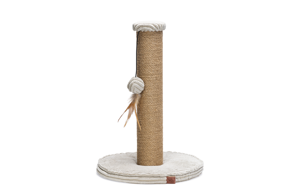 Designed by Lotte Ribbed - Krabpaal - Lichtgrijs - 51x35x35.5 cm Designed by Lotte Ribbed - Krabpaal - Lichtgrijs - 51x35x35.5 cm