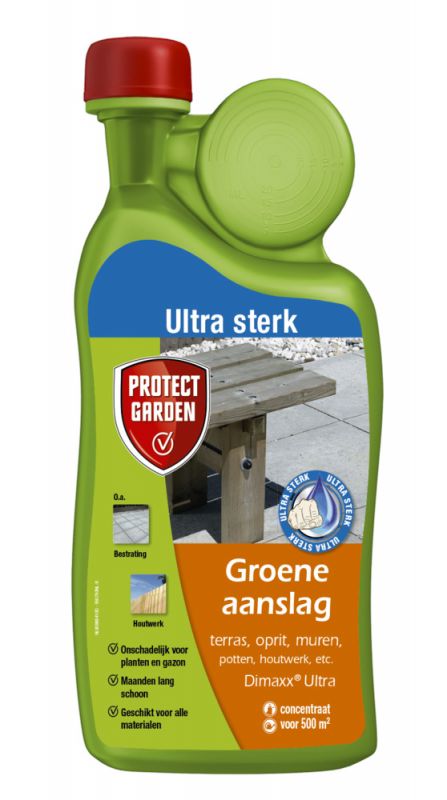 Protect Garden Dimaxx Ultra (vh. Dimanin Ultra) - Tegen groene aanslag - 1 Protect Garden Dimaxx Ultra (vh. Dimanin Ultra) - Tegen groene aanslag - 1