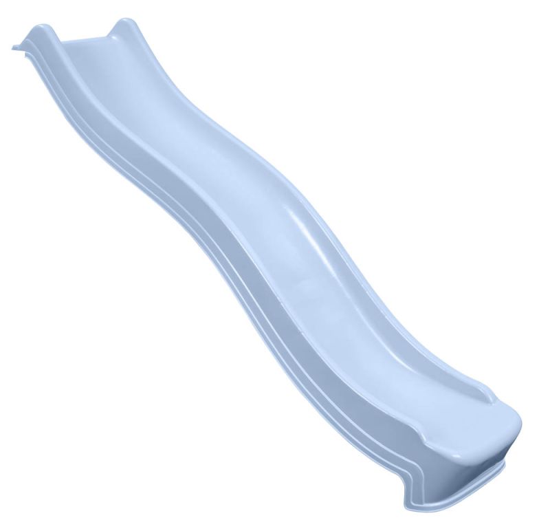 Swing King - Glijbaan - Pastel Blauw - Kunststof - 220 cm Swing King - Glijbaan - Pastel Blauw - Kunststof - 220 cm