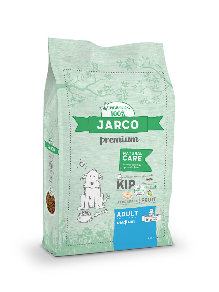 Jarco Dog Medium Adult - Hondenvoer - Kip - 12,5 kg