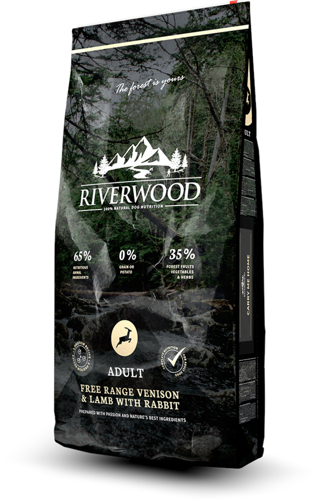 Riverwood  Adult - Hondenvoer - 12 - hert, lam