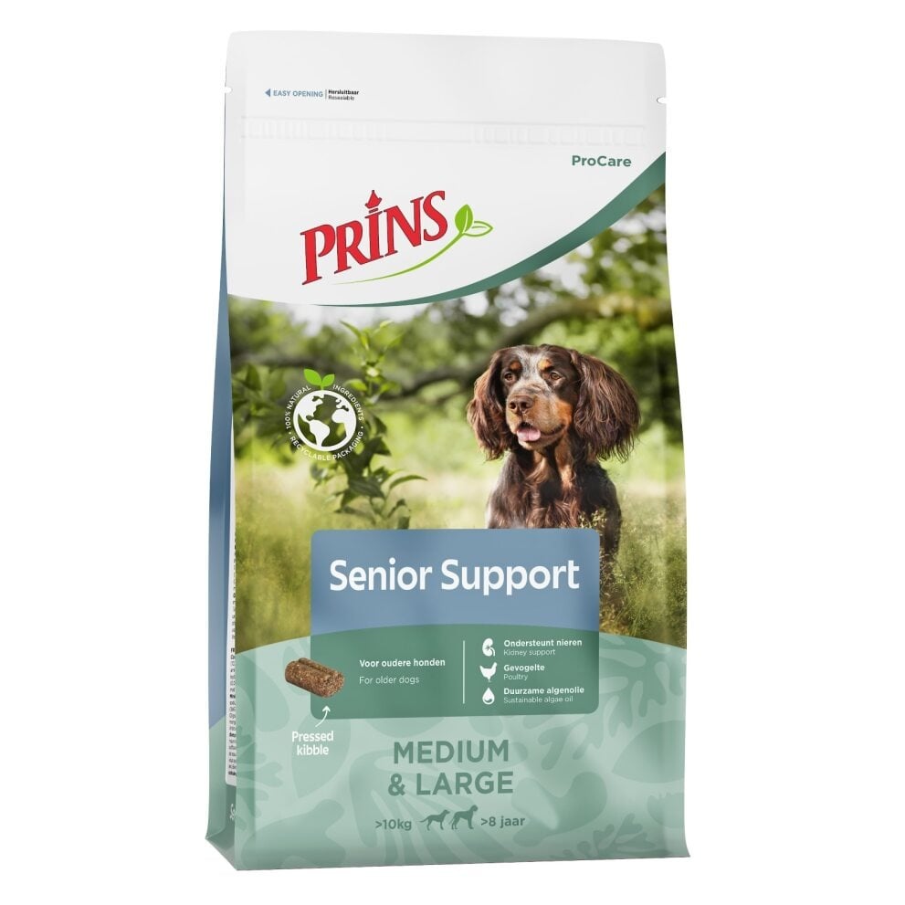 Prins ProCare Senior Support Medium & Large - Hondenvoer - 3 - gevogelte Prins ProCare Senior Support Medium & Large - Hondenvoer - 3 - gevogelte