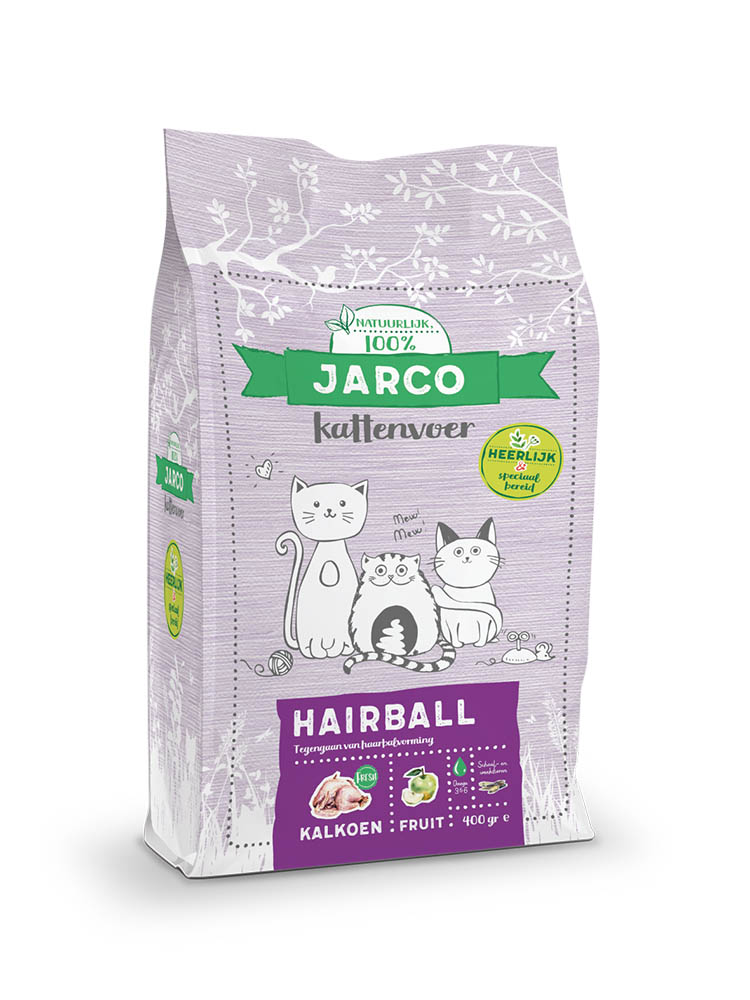 Jarco Hairball - Kattenvoer - 2.00 - kalkoen