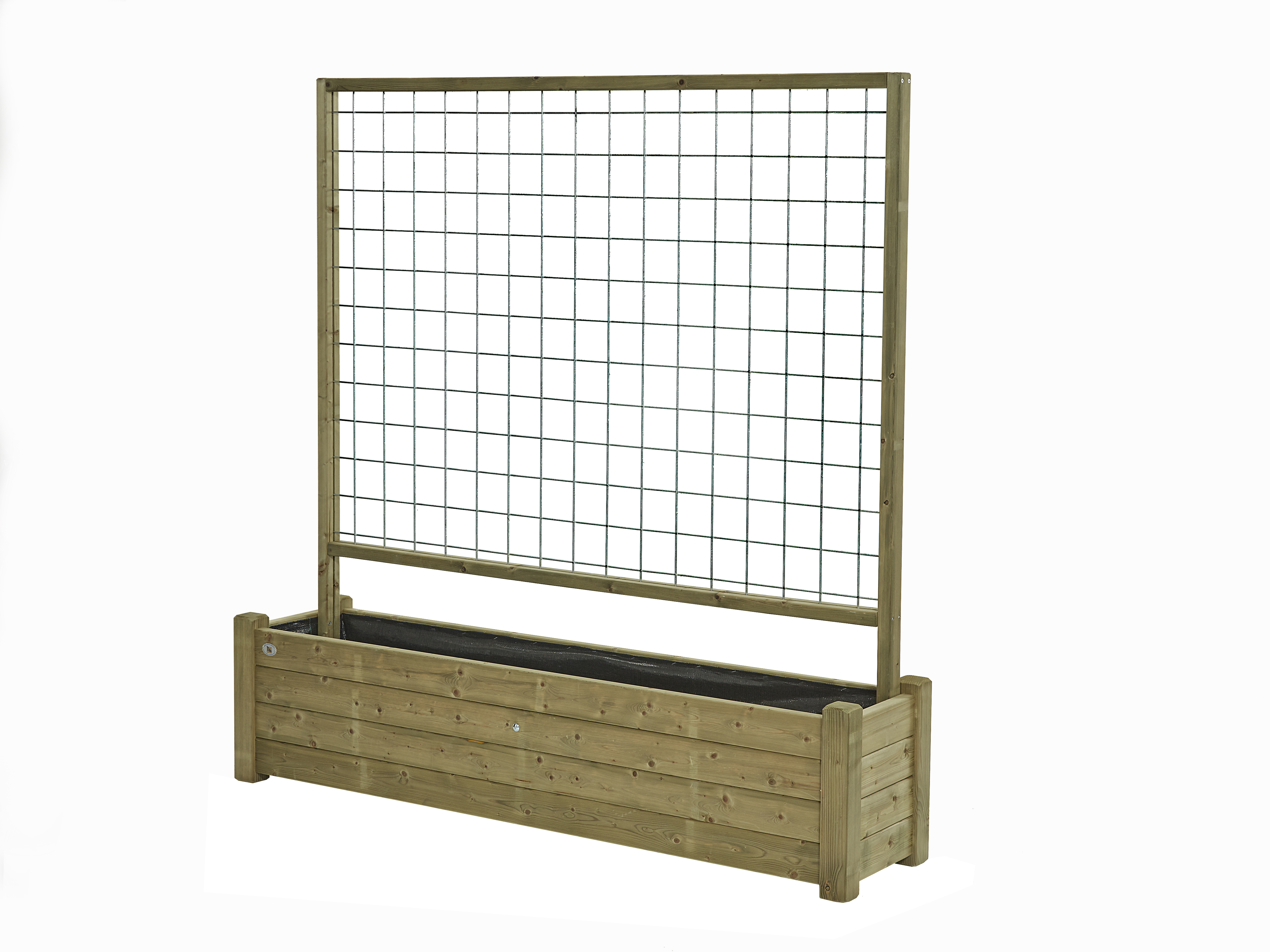 Talen Horst 40X180CM  plus rek- Bloembak - 40 x 180 x 180 cm Talen Horst 40X180CM  plus rek- Bloembak - 40 x 180 x 180 cm